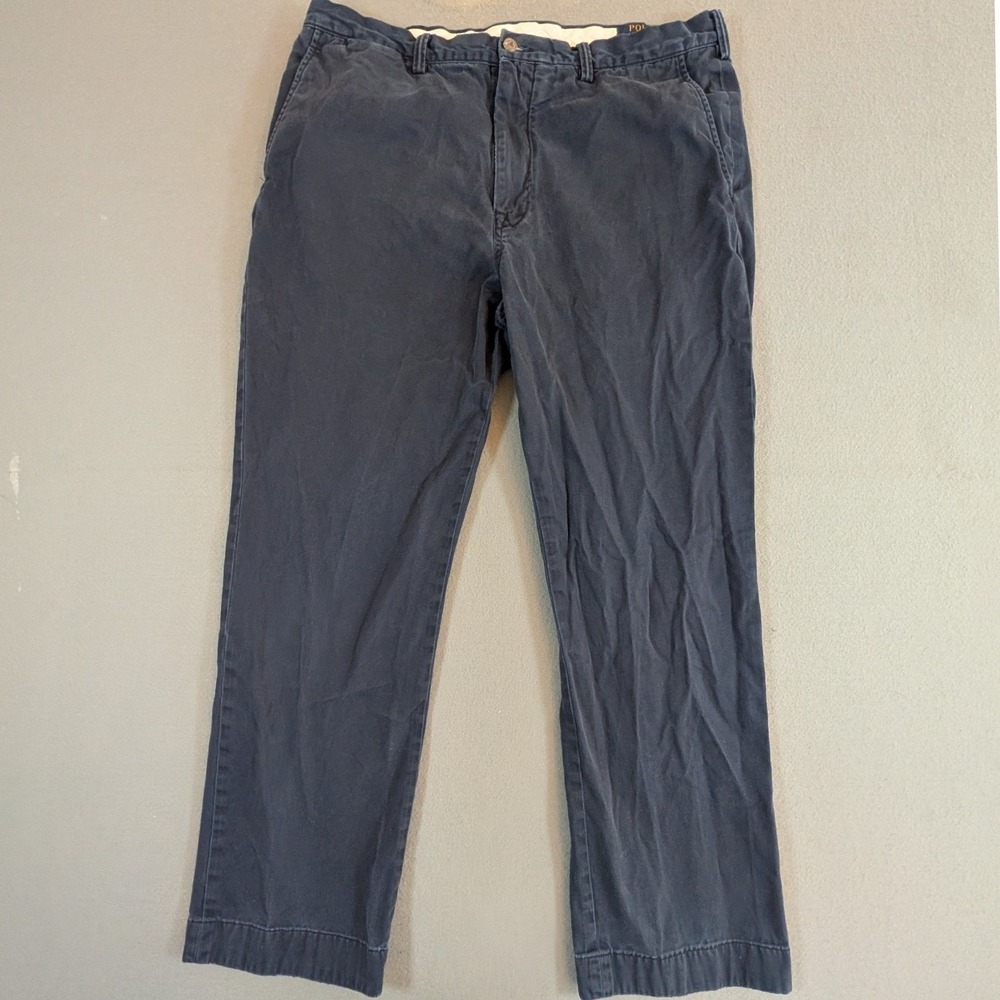 Polo Ralph Lauren Classic Fit Chino Mens Pants 36x28 Cotton Twill